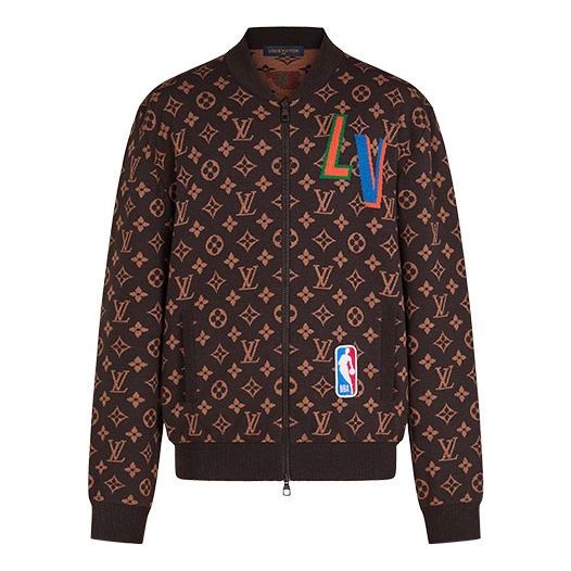 LOUIS VUITTON x NBA FW21 Men's Jacket Brown 1A8WYN