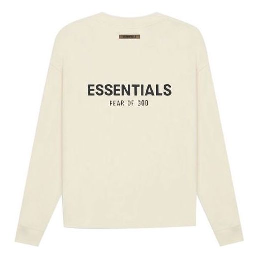 Fear of God Essentials SS21 Long-Sleeve T-Shirt 'Cream' FOG-SS21-560