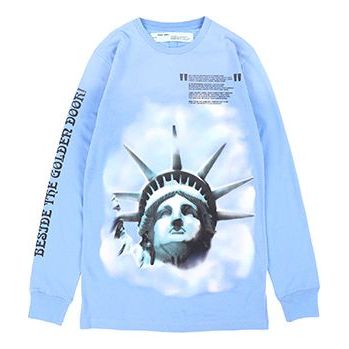 Off-White C O Virgil Abloh Liberty Crew Neck Sweater OMBA025E181920153199