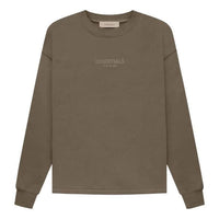 Fear of God Essentials FW22 Relaxed Crewneck Wood FOG-FW22-685