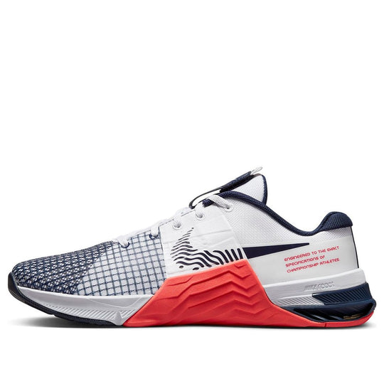 Nike Metcon 8 'White Crimson Obsidian' DO9328-101