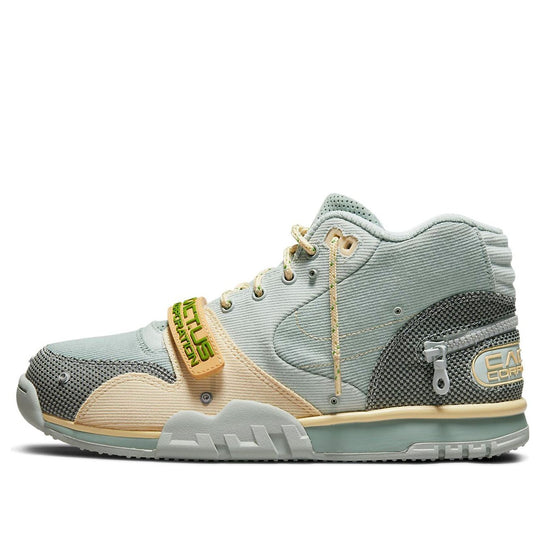 Nike Air Trainer 1 SP x Travis Scott 'Grey Haze Olive Aura Canvas' DR7515-001