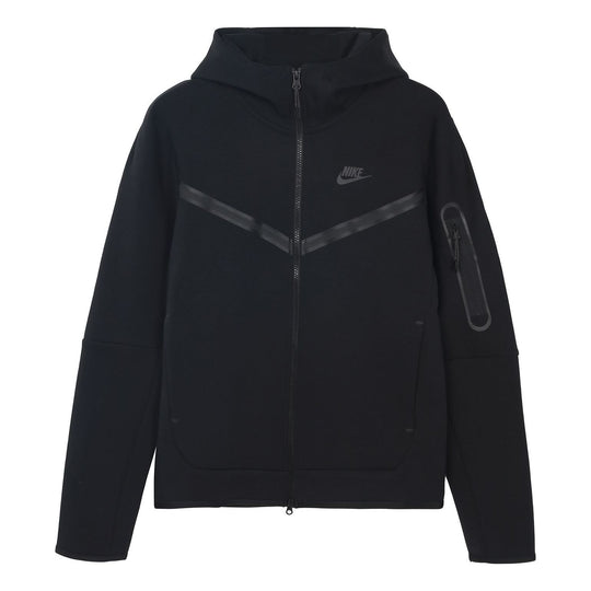 Nike Sportswear NSW Tech Fleece Zipper Cardigan autumn Jacket 'Black' CU4490-010