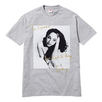 Supreme SS17 Sade Tee Grey Character Printing Short Sleeve Unisex Gray SUP-SS17-11