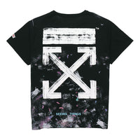 Off-White Seeing Things Washed T-Shirt 'Black' OMAA002G20JER0089901