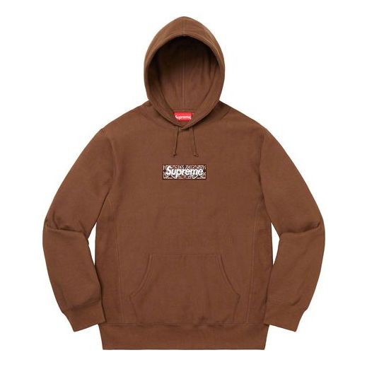 Supreme FW19 Week 16 Bandana Box Hooded Sweatshirt SUP-FW19-10829