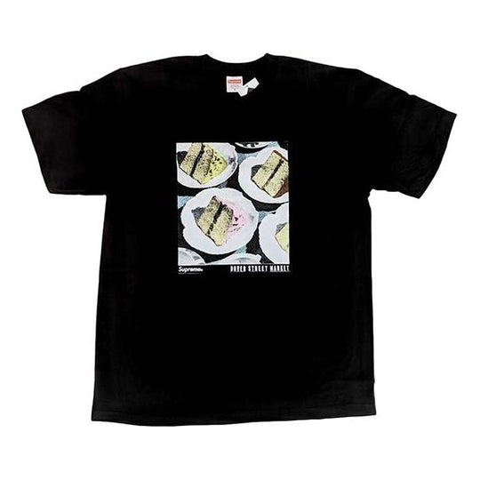 Supreme FW18 x Dover Street Market Cake Black DSM Tee SUP-FW18-1212