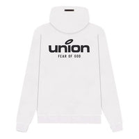 Fear of God Essentials FW21 Vintage Hoodie x Union LA 'White' FOG-FW21-097