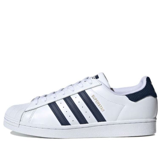 adidas Originals Superstar Shoes 'Cloud White Navy Blue' FZ3560