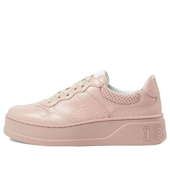 (WMNS) Gucci GG Supreme Sneaker 'Pale Pink Embossed' 700775-1XL10-6910