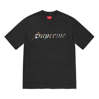 Supreme Week 6 Floral Applique Shirt Flowers Logo Short Sleeve Unisex SUP-SS21-595