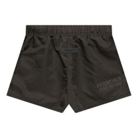 Fear of God Essentials FW22 Running Shorts Off Black FOG-FW22-704