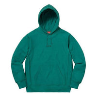 Supreme FW18 Trademark Hooded Sweatshirt Dark Teal SUP-FW18-303