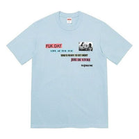 Supreme FW22 Week 1 Joie De Vivre Tee T SUP-FW22-007-BLU