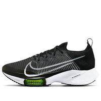 Nike Air Zoom Tempo NEXT% Flyknit 'Black White Volt' CI9923-001