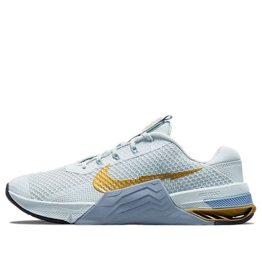 (WMNS) Nike Metcon 7 'Pure Platinum Metallic Gold Coin' CZ8280-049