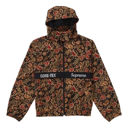 Supreme FW18 x GORE-TEX Court Jacket Flower Print 3M SUP-FW18-562