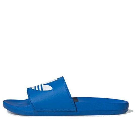 adidas originals Adilette Lite Minimalistic Blue White Slippers 'Blue White' EG9845