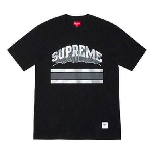 Supreme SS19 Cloud Arc Tee Black Logo Tee SUP-SS19-322