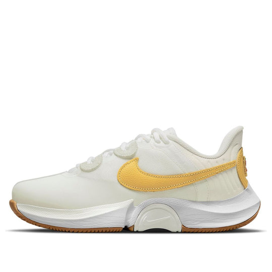 (WMNS) Nike Court Air Zoom GP Turbo Tennis Shoes White/Orange CK7580-155