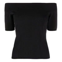 Alexander McQueen FW21 Off-the-shoulder Black 669510-Q1AV4-1000