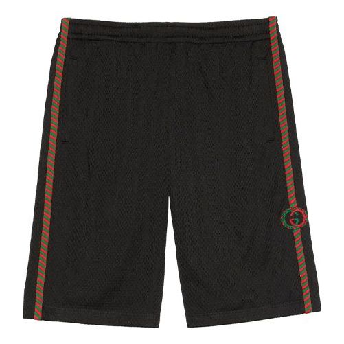 Men's Gucci Side Mesh Shorts Black 600215-XJB1N-1082