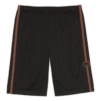 Men's Gucci Side Mesh Shorts Black 600215-XJB1N-1082