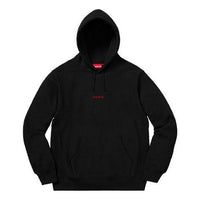 Supreme FW18 Trademark Hooded Sweatshirt 'Black' SUP-FW18-297