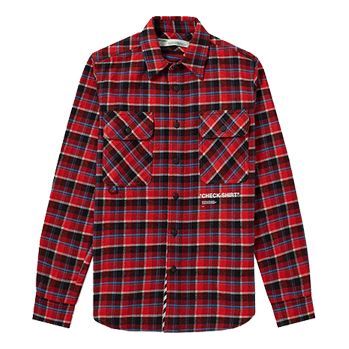 Off-White c/o Virgil Abloh Men's Multicolor Check Shirt Multicolor OMGA060F18A270152001