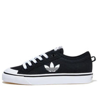 adidas originals Nizza Trefoil 'Black White' HQ6939