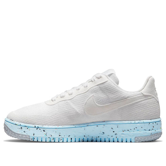 (WMNS) Nike Air Force 1 Crater Flyknit 'Pure Platinum' DC7273-100