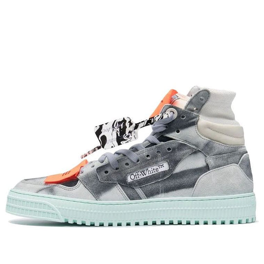 Off-White Off-Court 3.0 High-Top Board Shoes Creamy/White OMIA065S21LEA0016145