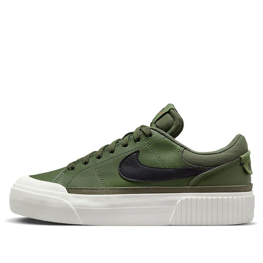 (WMNS) Nike Court Legacy Lift 'Medium Olive' DM7590-201