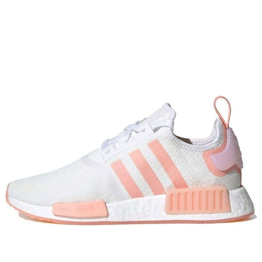 (WMNS) adidas NMD_R1 'White Haze Coral' FV8730