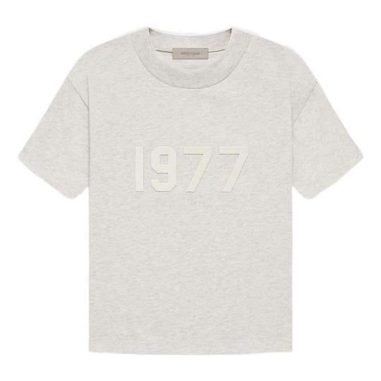 Fear of God Essentials SS22 Tee Light Oatmeal 1977 FOG-SS22-043