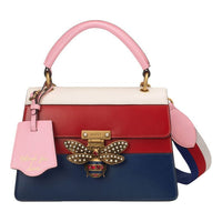 (WMNS) Gucci Leather Queen Margaret Metal Stripe Single-Shoulder Bag Multicolor 476541-DVUSB-4198