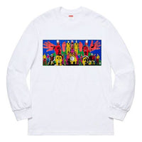 Supreme SS19 Gilbert & George/SupremeDEATH AFTER LIFE L/S Tee White SUP-SS19-542