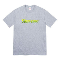 Supreme Week 1 Shrek Tee Alphabet Logo Printing Round Neck Short Sleeve Unisex SUP-FW21-138