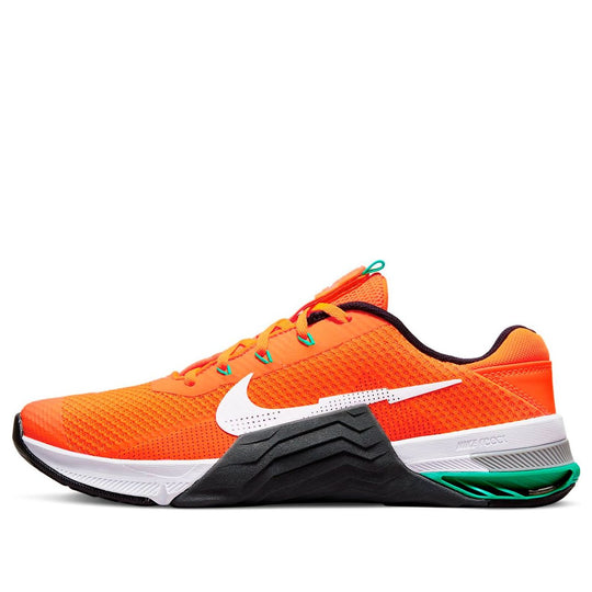 Nike Metcon 7 Total Orange Clear Emerald CZ8281 883 SneakerSouqq