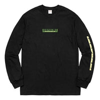 Supreme FW18 1994 L/S Tee Black Chest Long Sleeves Unisex SUP-FW18-048