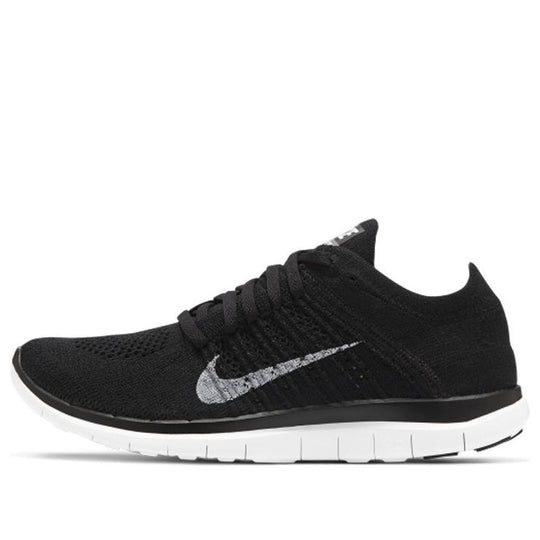 (WMNS) Nike Free 4.0 Flyknit 'Black' 631050-001