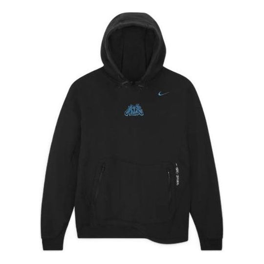 Nike X Off-White Men Fleece Hoodie Hoody 'Black' DN1760-010