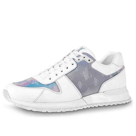 LOUIS VUITTON Run Away Sneakers 'White with Transparent Monogram' 1A7WF7