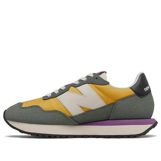 (WMNS) New Balance 237 'Team Gold Black Spruce' WS237SB