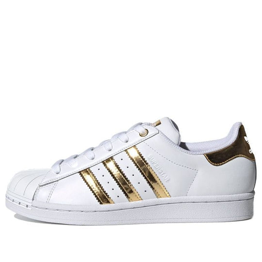 Adidas superstar metal toe gold online