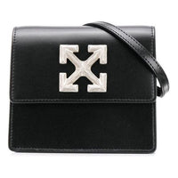 Off-White Arrow LeatherMessengerBag Unisex Black OMNA111F20LEA0011000