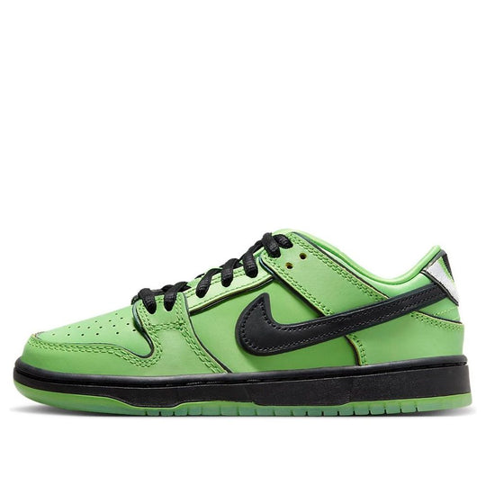 (PS) Nike x The Powerpuff Girls SB Dunk Low Pro QS 'Buttercup' FZ8832-300