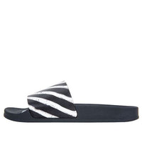 Off-White Sliders 'Graffiti - Black White' 2020 OMIA088R20C220521001