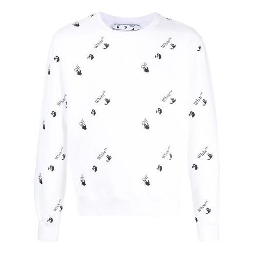 Men's Off-White SS21 Large Logo Printing White OMBA025R21FLE0090110