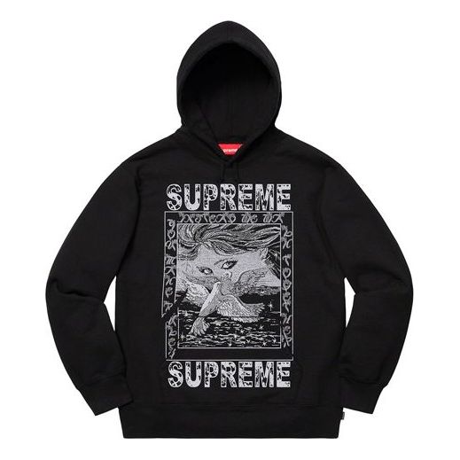 Supreme Doves Hoodie 'Black' SUP-FW19-306